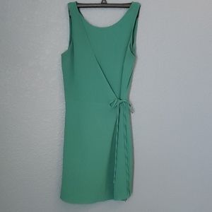 Green Wrap Dress
